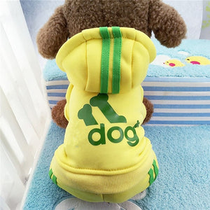 Spring Warm Pet Dog Clothes Hoodies