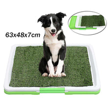 Load image into Gallery viewer, Indoor Pet Puppy Dog Cat Grass Pad Mat Training 3-tier Toilet