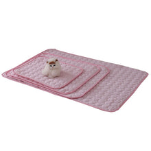 Load image into Gallery viewer, Summer Cooling Mats Blanket Ice Pet Dog Bed