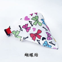 Load image into Gallery viewer, Pet Dog and Cat Bandanas Scarf Printed Triangular Canvas