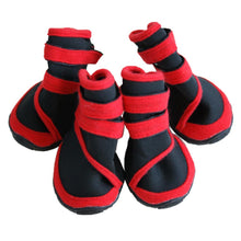 Load image into Gallery viewer, 4Pcs Pet Supplies Fashion Waterproof Pet Dog Shoes Anti-Slip Comfortable Protective Boots