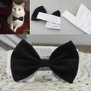 Adjustable Pets Dog Cat Bow Tie