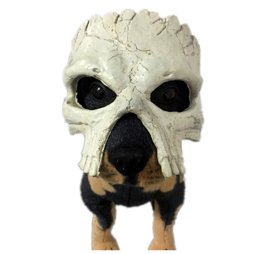 Dog mask halloween scary skull masks pet costumes horror Prank funny