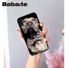 Load image into Gallery viewer, Lovely Pet Dog Pitbull Novelty Fundas Phone Case Cover for iPhone X XS MAX 6 6S 7 7plus 8 8Plus 5 5S XR for case