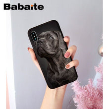 Load image into Gallery viewer, Lovely Pet Dog Pitbull Novelty Fundas Phone Case Cover for iPhone X XS MAX 6 6S 7 7plus 8 8Plus 5 5S XR for case