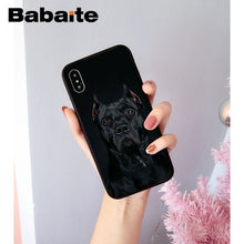 Load image into Gallery viewer, Lovely Pet Dog Pitbull Novelty Fundas Phone Case Cover for iPhone X XS MAX 6 6S 7 7plus 8 8Plus 5 5S XR for case