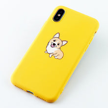 Load image into Gallery viewer, Mobile Phone Cases for iPhone 6s 7 8 Plus X XS MAX XR Case Funny Cute Dog Ass Soft Silicone Fitted Back Covers Accessories