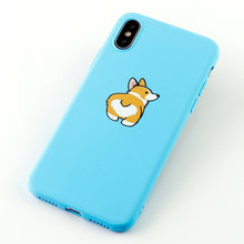 Load image into Gallery viewer, Mobile Phone Cases for iPhone 6s 7 8 Plus X XS MAX XR Case Funny Cute Dog Ass Soft Silicone Fitted Back Covers Accessories