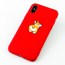 Load image into Gallery viewer, Mobile Phone Cases for iPhone 6s 7 8 Plus X XS MAX XR Case Funny Cute Dog Ass Soft Silicone Fitted Back Covers Accessories