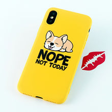 Load image into Gallery viewer, Mobile Phone Cases for iPhone 6s 7 8 Plus X XS MAX XR Case Funny Cute Dog Ass Soft Silicone Fitted Back Covers Accessories