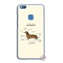 Load image into Gallery viewer, Dachshund dog Hard Phone Case for Huawei P30 P20 Pro P9 P10 Plus P8 Lite Mini 2016 2017 P smart Z 2019 Cover