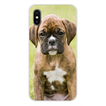 Load image into Gallery viewer, cool Boxer dog Accessories Phone Shell Covers For Apple iPhone X XR XS MAX 4 4S 5 5S 5C SE 6 6S 7 8 Plus ipod touch 5 6