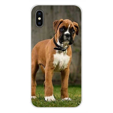 Load image into Gallery viewer, cool Boxer dog Accessories Phone Shell Covers For Apple iPhone X XR XS MAX 4 4S 5 5S 5C SE 6 6S 7 8 Plus ipod touch 5 6