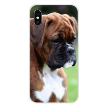 Load image into Gallery viewer, cool Boxer dog Accessories Phone Shell Covers For Apple iPhone X XR XS MAX 4 4S 5 5S 5C SE 6 6S 7 8 Plus ipod touch 5 6