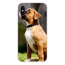 Load image into Gallery viewer, cool Boxer dog Accessories Phone Shell Covers For Apple iPhone X XR XS MAX 4 4S 5 5S 5C SE 6 6S 7 8 Plus ipod touch 5 6