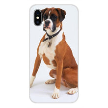 Load image into Gallery viewer, cool Boxer dog Accessories Phone Shell Covers For Apple iPhone X XR XS MAX 4 4S 5 5S 5C SE 6 6S 7 8 Plus ipod touch 5 6