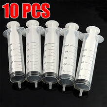 Load image into Gallery viewer, 10Pcs Disposable Syringe 1ml 2.5ml 3ml 5ml 10ml 20ml 30ml 50ml Enema Medica Yringes