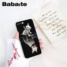 Load image into Gallery viewer, bull terrier dog Soft Silicone Phone Case for iPhone X XS MAX 6 6S 7 7plus 8 8Plus 5 5S XR 10 Case