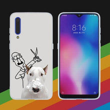 Load image into Gallery viewer, Case Bull Terrier bullterrier dog For Xiaomi 9 se 8 lite 6X 5X Mi a1 a2 f1 Mix 2s Max 3 Phone redmi Note 7 6 5 go cases