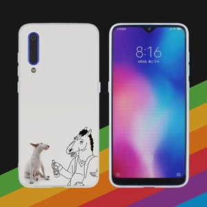 Case Bull Terrier bullterrier dog For Xiaomi 9 se 8 lite 6X 5X Mi a1 a2 f1 Mix 2s Max 3 Phone redmi Note 7 6 5 go cases