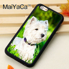 Load image into Gallery viewer, West Highland Terrier Westie Dog Phone Cases Accessories For iPhone 6 6S 7 8 Plus XS Max XR 5S SE Soft TPU Back Cover