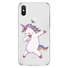 Load image into Gallery viewer, For iPhone 7 Coque Comic Cute dog Animals For iPhone XS 4S 5 5S SE 6 6S 8 plus X XR Fundas Soft Cover TPU For iPhone XS Max case