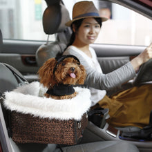 Load image into Gallery viewer, Pet Dog Car Seat Carrier Foldable Portable Safety Multifunction Car Booster Travel Bed Waterproof