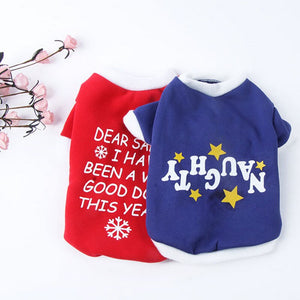 Dog Sweater Pet Clothes Xmas Chrismas Costume Coat T-Shirt Dog