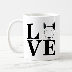 Funny Keep Calm and Hug Your Bull Terrier Coffee Mug Love