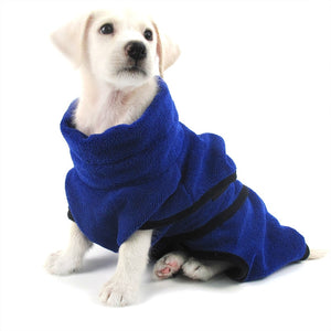 Pet towel Super absorbent dog bathrobe &