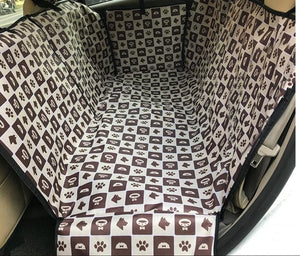 HJKL Pet Car Seat Covers Waterproof Back Bench Seat Car Interior Travel Accessories