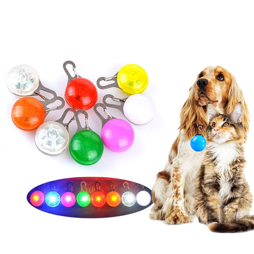 Pet Night Safety LED Flashlight Dog Cat Collar