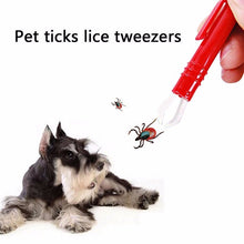 Load image into Gallery viewer, Tweezers Mite Anti Dog Ticks And Fleas Flea Tick Tweezers