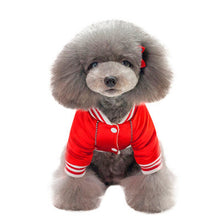 Load image into Gallery viewer, Pet dog Clothes coat chrismas red Costume Jacket