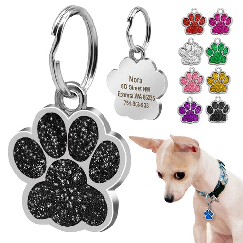 Dog ID Tag Personalized for Small Dogs Customized