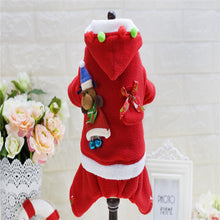 Load image into Gallery viewer, Dog Winter Clothes Warm Clothes Soft And Comfortable Yorkshire Terrier Sweat Chrismas Costume