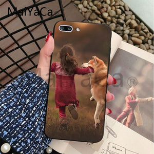 Dogs Are Girls cute Dog paws Soft print Phone Accessories Case For iphone X 8 8plus 7 7plus 6 6s XS XR XSMAX Cover