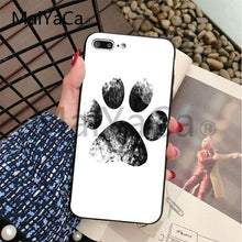 Load image into Gallery viewer, Dogs Are Girls cute Dog paws Soft print Phone Accessories Case For iphone X 8 8plus 7 7plus 6 6s XS XR XSMAX Cover