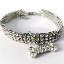 Load image into Gallery viewer, Exquisite Bling Crystal Dog Collar Diamond