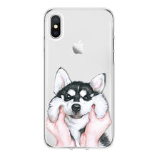 Load image into Gallery viewer, Dog  Case For iPhone XS Max XR X SE 6 6S 7 8 Plus Cover For Xiaomi Redmi Note 3 4X 5A 6 Pro S2 5 Plus 6A 4A 3S Mi A1 5X Coque