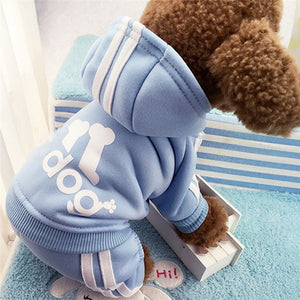 Spring Warm Pet Dog Clothes Hoodies