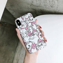 Load image into Gallery viewer, Cartoon pet dog marie cat soft case for iphone XSMax XR matte cover case for iphone 6 6s 6 s 7 8 plus X cases back phone fundas