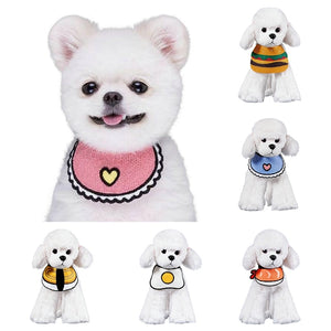 Cute Cat Dog Bandanas  Collar Adjustable