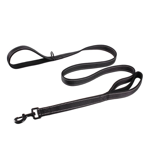 Pet  Dog's Leashes  Double  Handles