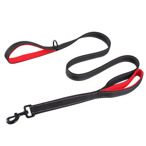 Pet  Dog's Leashes  Double  Handles