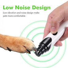 Load image into Gallery viewer, Dog Nail Grinder Rechargeable Nails Trimmer Pets Cutter Portable Puppy Dog Cat Care nail polisher Electric Pet