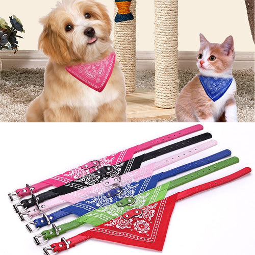 Adjustable Pet Dog Bandanas