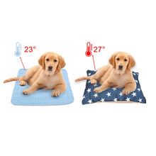 Load image into Gallery viewer, Summer Pet Cooling Mats Cooler Bed