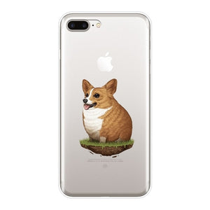 Back Cover For iPhone X XR XS MAX 8 7 6S 6 S Pug Dog French Bulldog Silicone Soft Case For iPhone 8 7 6S 6 S Plus Phone Case