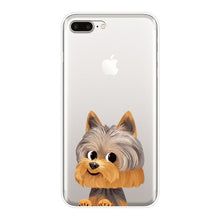 Load image into Gallery viewer, Back Cover For iPhone X XR XS MAX 8 7 6S 6 S Pug Dog French Bulldog Silicone Soft Case For iPhone 8 7 6S 6 S Plus Phone Case